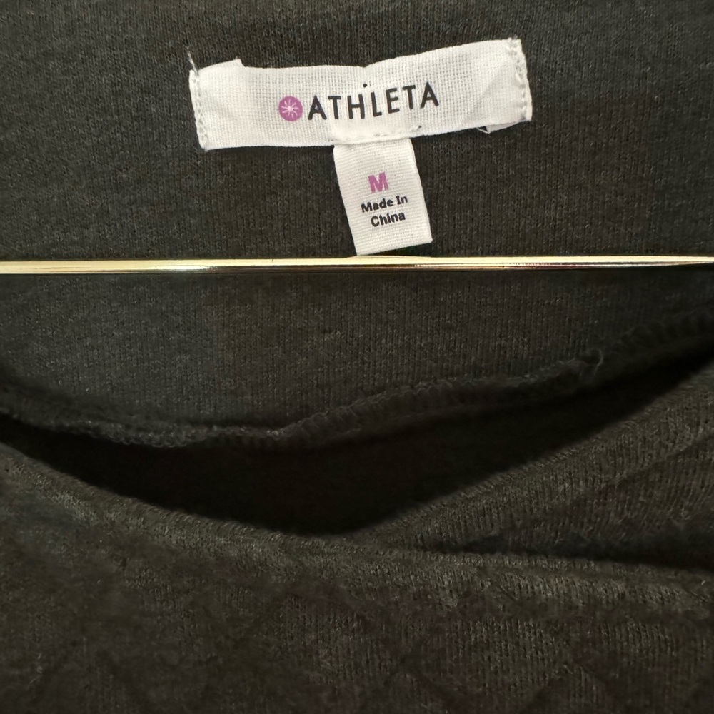 Athleta Belvedere Moto Jacket In Olive Green Size Medium - Picture 4 of 6